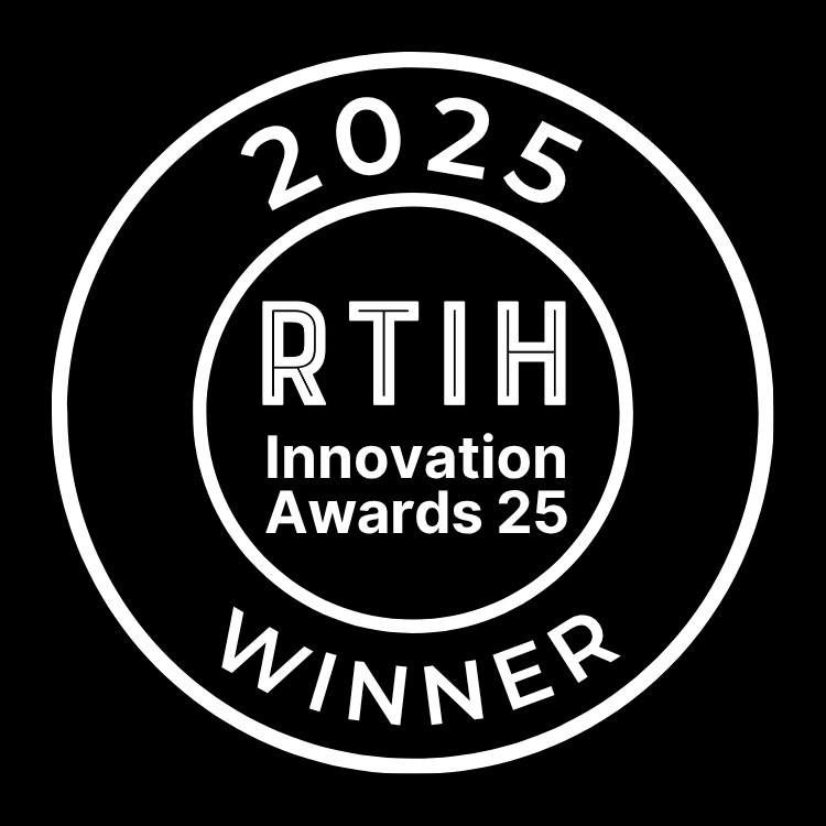 RTIH Innovation Awards 2025 winner badge